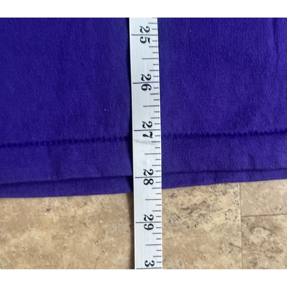 Vtg Hanes Birdlegs Butterfly Heart Purple T-Shirt XL Single Stitch Made in USA - Picture 6 of 10